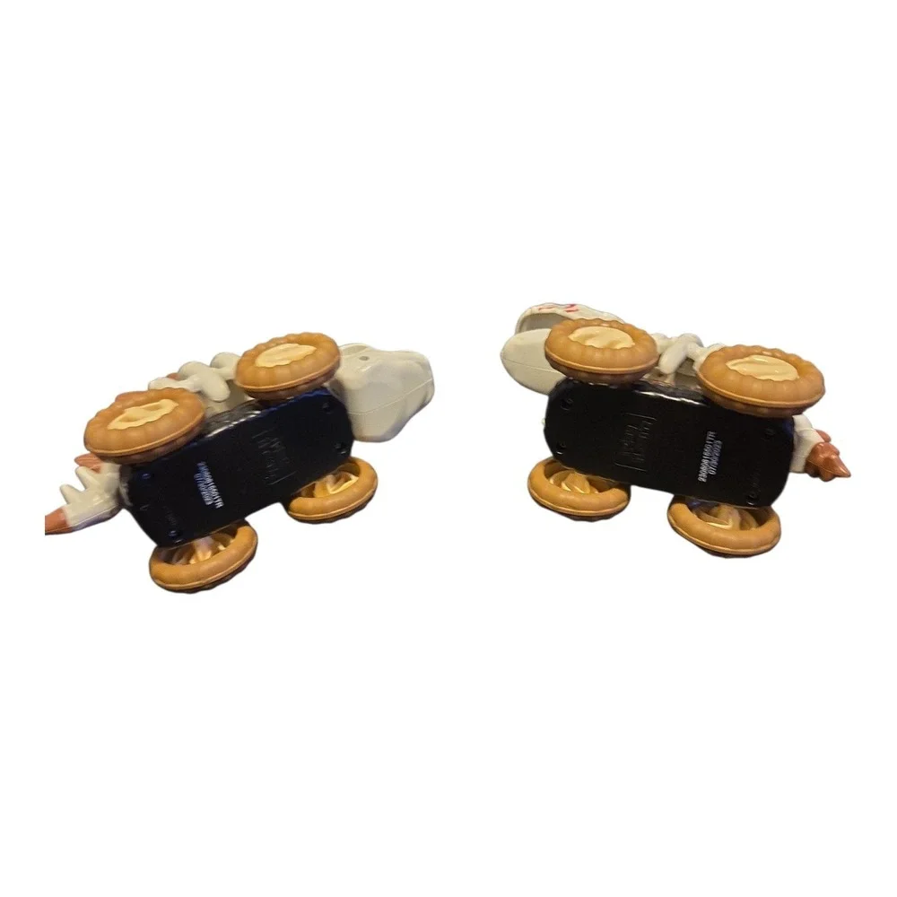 iPlay iLearn Dinosaur Skeleton Monster Truck Set T-Rex Stegosaurus Toys 2pk